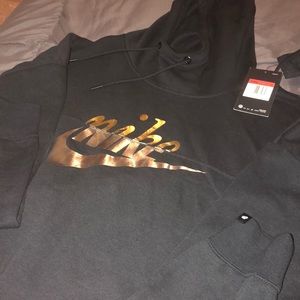 Nike crop top hoodie